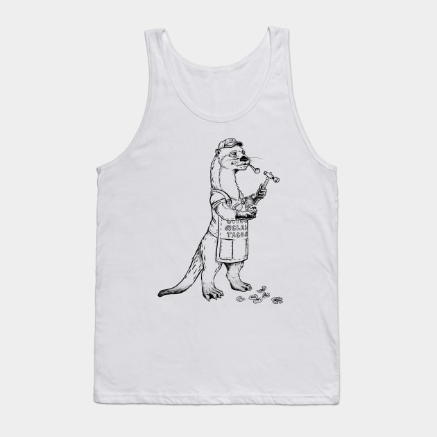 Otto's Clam Tacos Tank Top by AJIllustrates